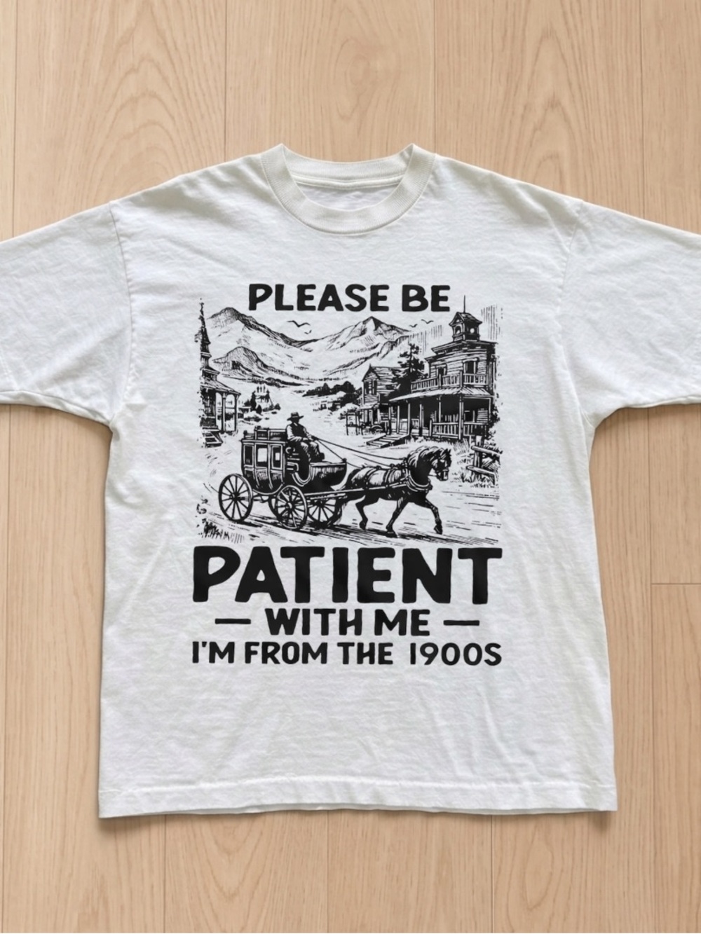 I’m From 1900s Gildan White Graphic Tee, Funny Gift T-Shirt